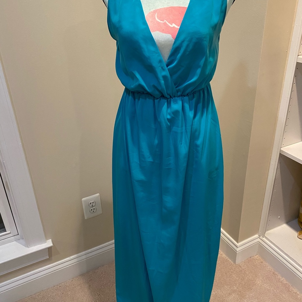Turquoise maxi!  Great for summer bbq